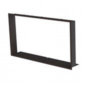 BEF HOME Zazdívací rámeček čtyřstr.černý 1x90°- hloubka 80mm, BEF THERM (V) 10, V 12, V 14